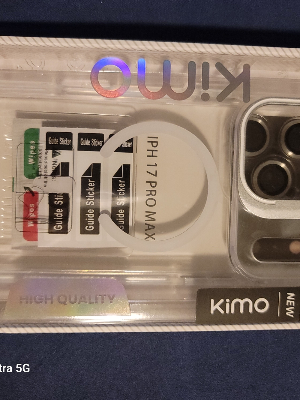 iPhone 17 Pro Max Camera Lens Protector - Clear